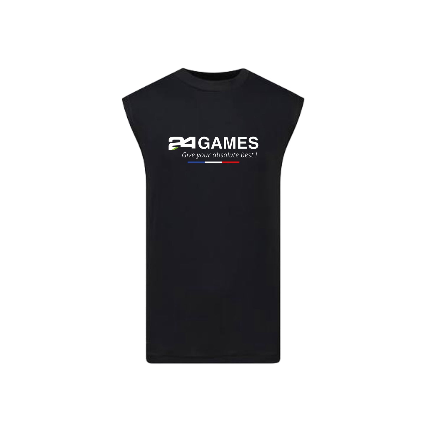 Débardeur Fitness 24Games Long - Floqué