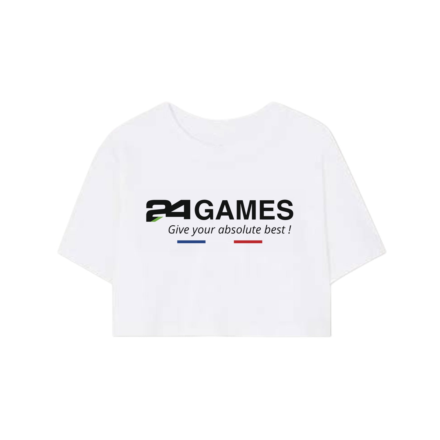 Crop Top 24Games - Floqué