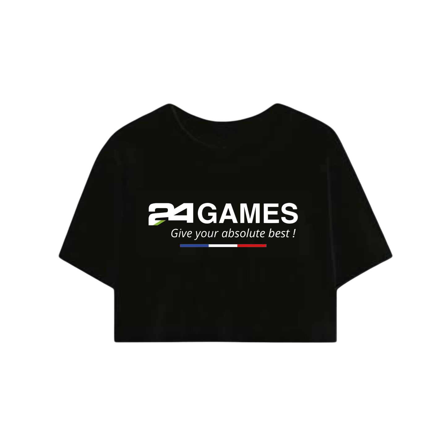 Crop Top 24Games - Floqué